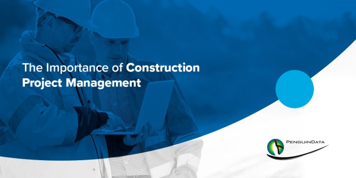 Importance of project management in construction