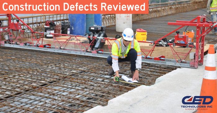 Construction defects causes