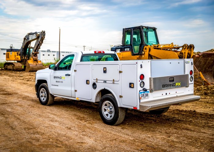 Customization options for construction trucks