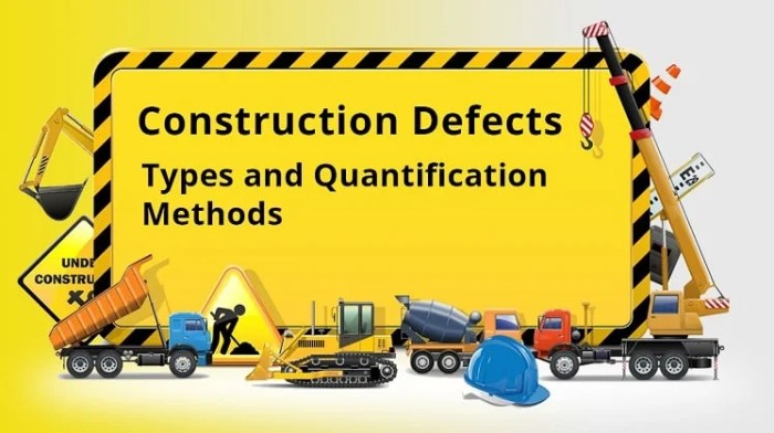 Common construction defects and solutions