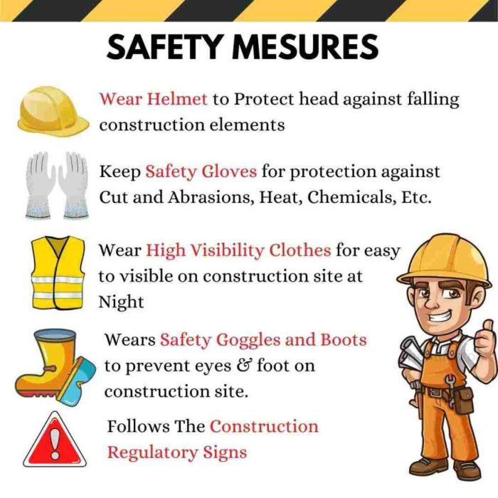 Construction safety guidelines for workers